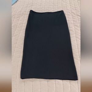 Alexander McQueen McQ Back Midi pencil Skirt S NWT